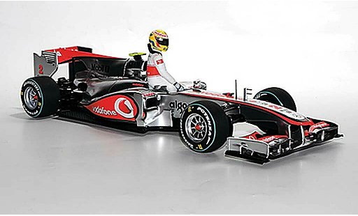Mercedes CLA 2010 1/18 Minichamps Mercedes MP4-25 No.2 L.Hamilton Qualifying GP Kanada coche miniatura