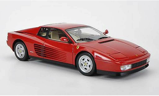 Ferrari Testarossa Coupe 1/18 Kyosho rojo 1989 coche miniatura