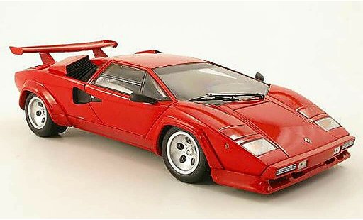 Lamborghini Countach LP 500 1/18 Kyosho s rojo coche miniatura