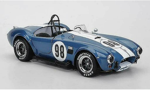 AC Cobra shelby 427 1/18 Kyosho S/C No.98 blue coche miniatura