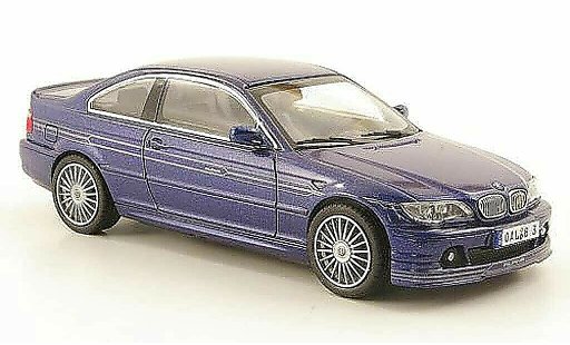 Alpina B3 s 1/43 Kyosho B3S Coupe (E46) azul coche miniatura