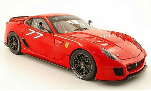 Ferrari 599 XX 1/18 Hot Wheels no.77 coche miniatura