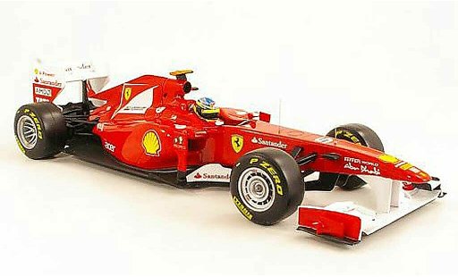 Ferrari F1 150 Italia 1/18 Hot Wheels No.5 F.Alonso Saison 2011 RACING LINE coche miniatura