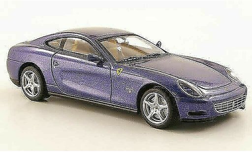 Ferrari 612 Scaglietti 1/43 Hot Wheels Elite azul (Elite) coche miniatura