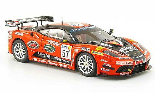 Ferrari F430 GT3 1/43 Hot Wheels Elite No.57 Kessel Racing Italian Championship (Elite) 2009 coche miniatura