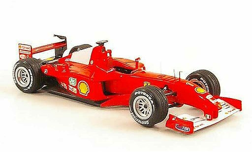 Ferrari F1 F2001 1/43 Hot Wheels Elite No.1 M.Schumacher GP Ungarn (Elite) coche miniatura