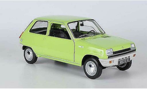 Renault 5 Base 1/18 Norev verde 1972 coche miniatura