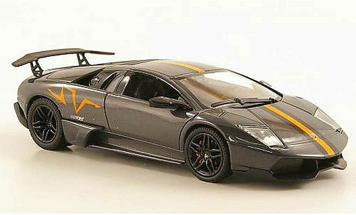 Lamborghini Murcielago LP670 1/43 Norev SV gris China Edition 2010 coche miniatura
