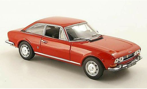 Peugeot 504 coupe 1/43 Norev rojo 1969 coche miniatura