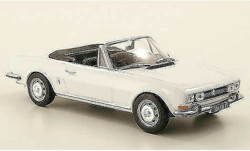 Peugeot 504 Cabriolet 1/43 Norev Descapotable blanco 1969 coche miniatura