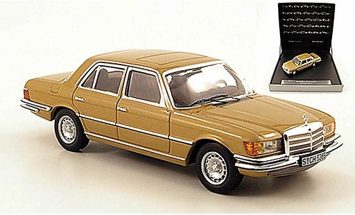Mercedes 450 Base 1/43 IXO 6.9 (W116) beige 1975 coche miniatura