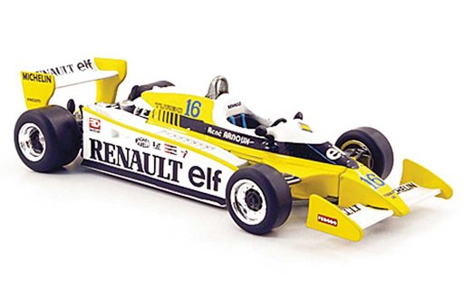 Renault F1 1979 1/43 Norev 11 No.16 elf Dijon coche miniatura
