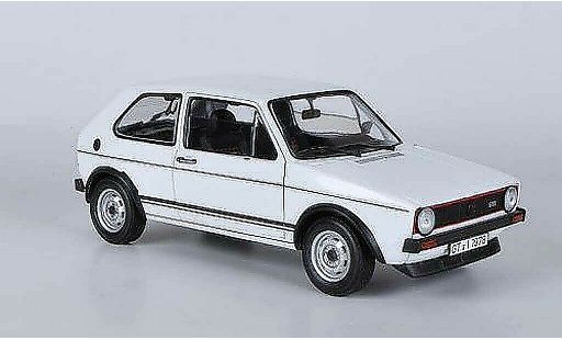 Volkswagen Golf GTI 1/18 Norev blanco 1977 coche miniatura