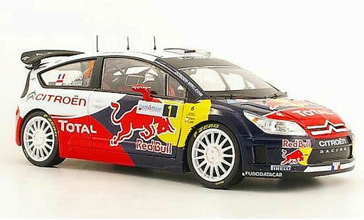 Citroen C4 WRC 2010 1/18 Norev No.1 Total / Red Bull S.Loeb / D.Elena Rally d'Alsace coche miniatura