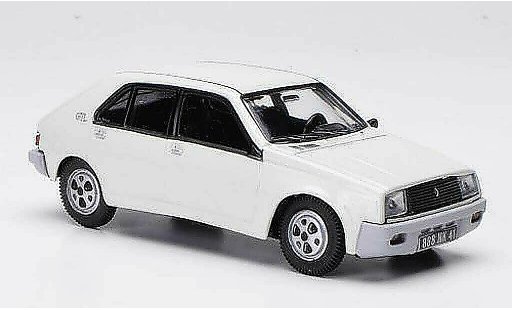 Renault 14 GTL 1/43 Norev blanco 1979 coche miniatura