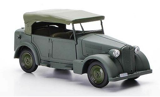Fiat 508 Militare 1/43 Norev mate oliv coche miniatura