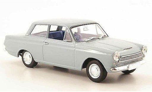 Ford Cortina MK1 1/43 Minichamps MKI grisazul 1963 coche miniatura
