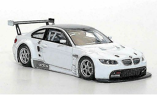 Bmw M3 gt2 1/43 Minichamps E92 blanco 2009 coche miniatura