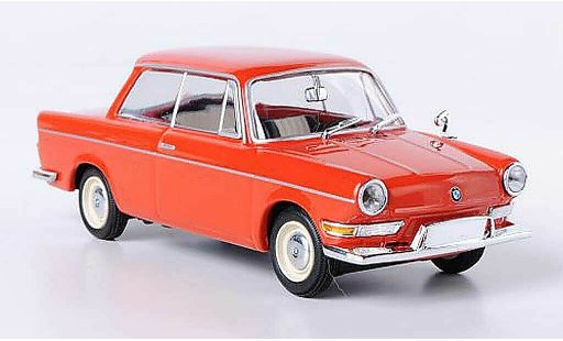 Bmw 700 l 1/43 Minichamps rojo 1960 coche miniatura