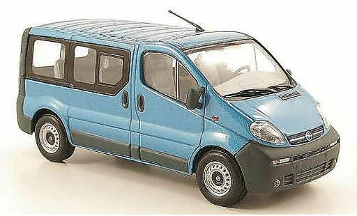 Opel Vivaro B 1/43 Minichamps Familiar azul 2001 coche miniatura