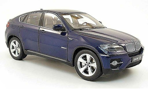 Bmw X6 xdrive 50i 1/18 Kyosho E71 azul coche miniatura