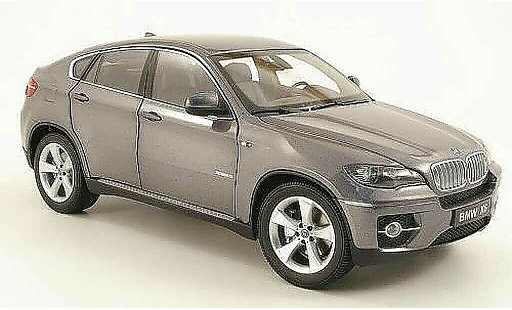 Bmw X6 xdrive 50i 1/18 Kyosho E71 gris coche miniatura