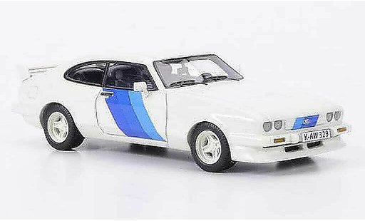 Ford Capri 2.8 Turbo 1/43 Neo MKlll blanco Motorsport coche miniatura