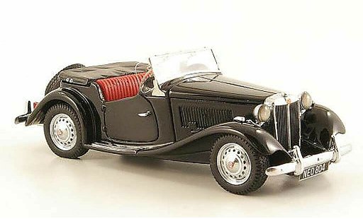 MG TD MkII 1/43 Neo negro 1950 coche miniatura