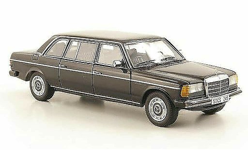Mercedes 240 Coupe 1/43 Neo D Lang (V123) negro W123-Langversion 1978 coche miniatura