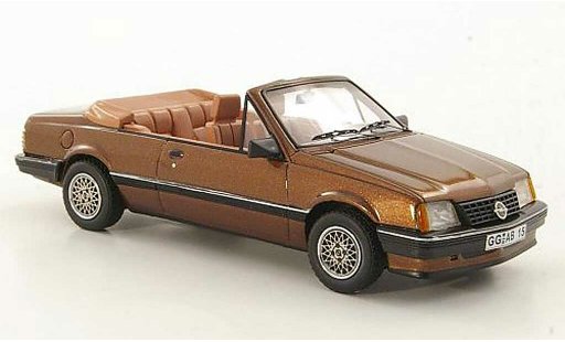 Opel Ascona C C 1/43 Neo Descapotable marron 1987 coche miniatura