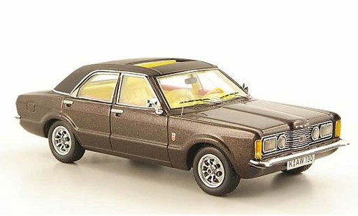 Ford Taunus TC1 1/43 Neo GXL marron/negro 4-portes coche miniatura