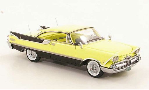 Dodge Custom Royal Lancer Coupe 1/43 Neo 2-Door Hardtop amarillo/negro 1959 coche miniatura