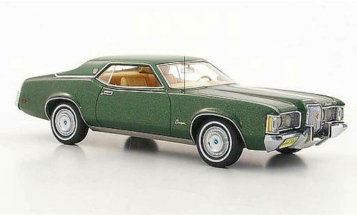 Mercury Cougar MkII 1/43 Neo verde/verde 1971 coche miniatura