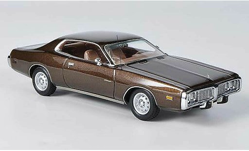 Dodge Charger 1973 1/43 Neo marron coche miniatura