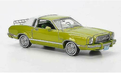 Ford Mustang Ghia 1/43 Neo II verde/blanco coche miniatura