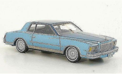 Chevrolet Monte Carlo Coupe 1/43 Neo azul/azul 1978 coche miniatura