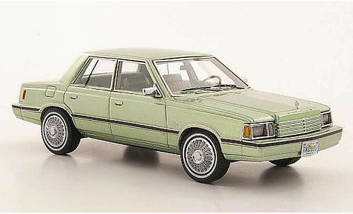 Dodge Aries Berline 1/43 Neo (K-Car) verde 1983 coche miniatura