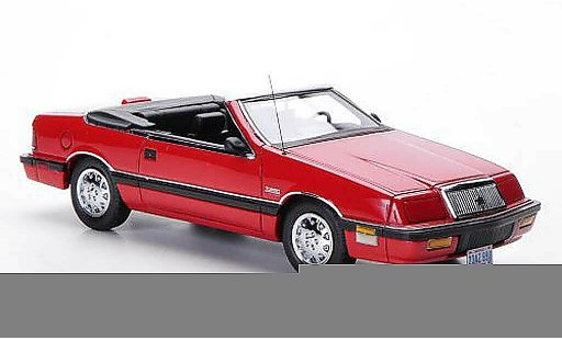 Chrysler Le Baron Convertible 1/43 Neo 1990 rojo coche miniatura