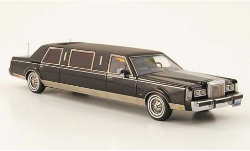 Lincoln Town Car 1985 1/43 Neo Formal Stretch Limusina negro/matenegro coche miniatura