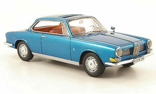 Bmw 3200 cs bertone 1/43 Neo turquesa limit. Auflage 300 1961 coche miniatura
