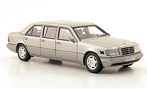 Mercedes 250 Base 1/43 Neo E Die(V124) gris W124-Langversion lim. Auf. 300 1990 coche miniatura
