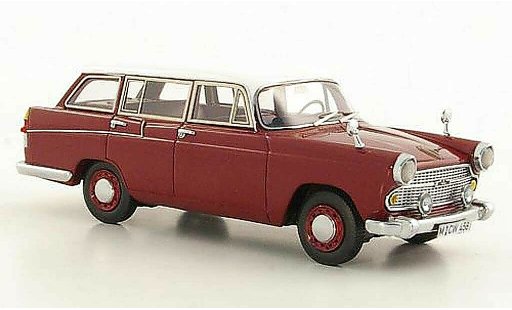 Austin A60 countryman 1/43 Neo Cambridge rojo/blanco LHD limitada edition 1966 coche miniatura