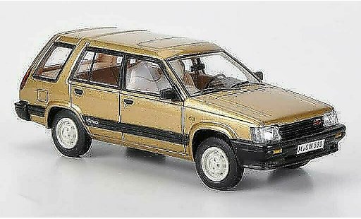 Toyota Tercel 4WD 1/43 Neo gold limitada edition 1983 coche miniatura