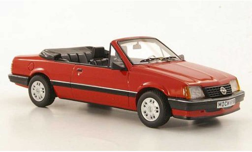 Opel Ascona C C 1/43 Neo Descapotable rojo limitada edition 1984 coche miniatura