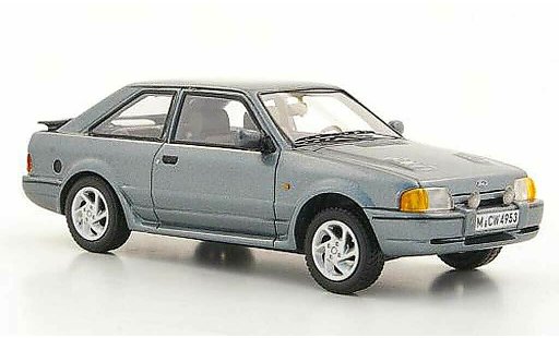 Ford Escort MK4 1/43 Neo MkIV Turbo gris limitada edition 1988 coche miniatura