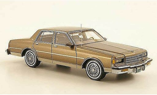 Chevrolet Caprice Classic Sedan 1/43 American Excellence marron limitada edition 1985 coche miniatura