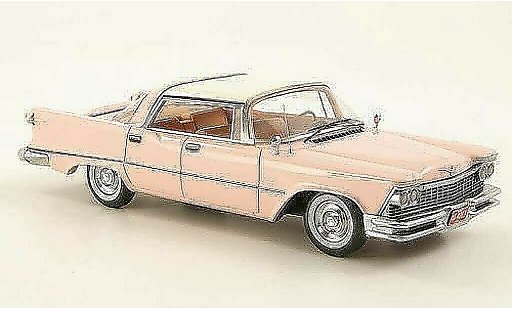 Imperial Crown Southampton Edition Limit&Atilde;&copy;e 1/43 American Excellence 4-portes HardTop rosa/blanco limitada 1957 coche miniatura