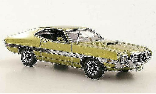 Ford Gran Torino Gran Torino Sport 1/43 American Excellence SportsRoof verde limitada edition 1972 coche miniatura