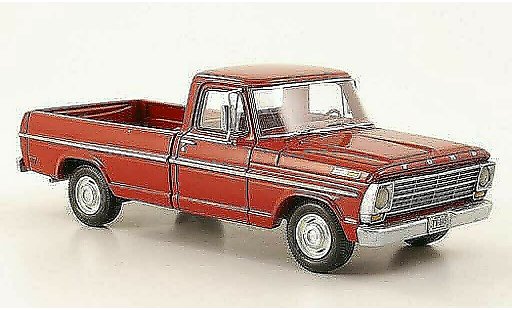 Ford F-100 Pickup 1/43 Neo F 100 rojo 1968 coche miniatura