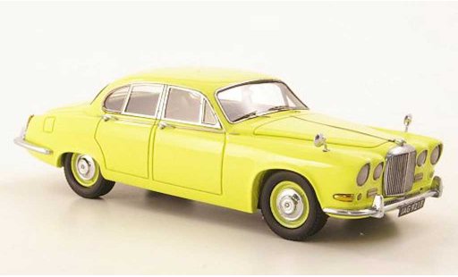 Jaguar 420 420G 1/43 Neo amarillo 1967 coche miniatura